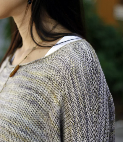 Worsted Boxy- Printed Pattern by Joji Locatelli