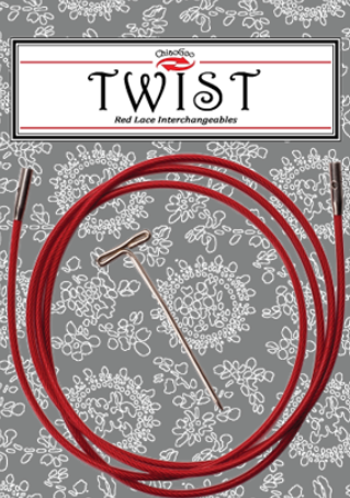 ChiaoGoo: Twist Red Cable Large