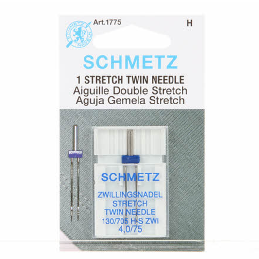 Schmetz Stretch Twin Needle - 4.0/75