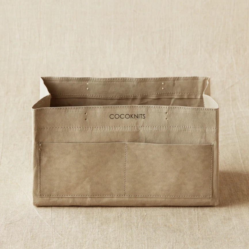 Cocoknits Kraft Caddy Without Handles