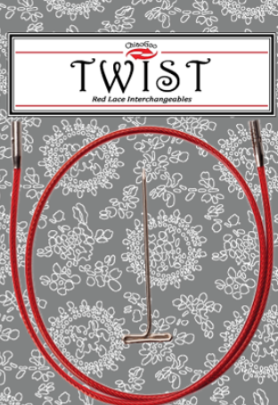 ChiaoGoo: Twist Red Cable Large