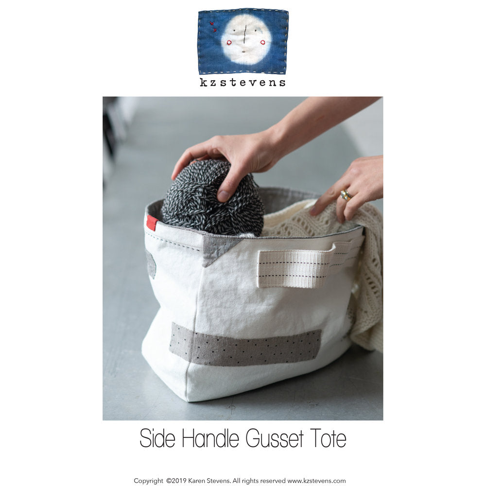 kzstevens - Side Handle Gusset Tote