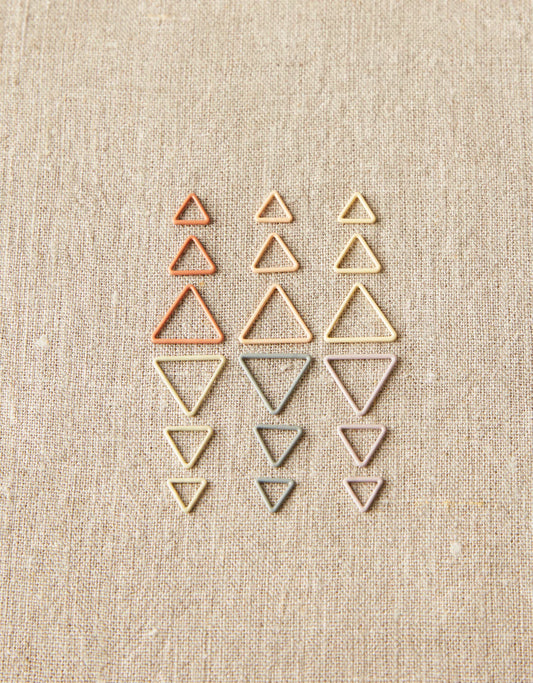 CocoKnits Colorful Triangle Stitch Markers