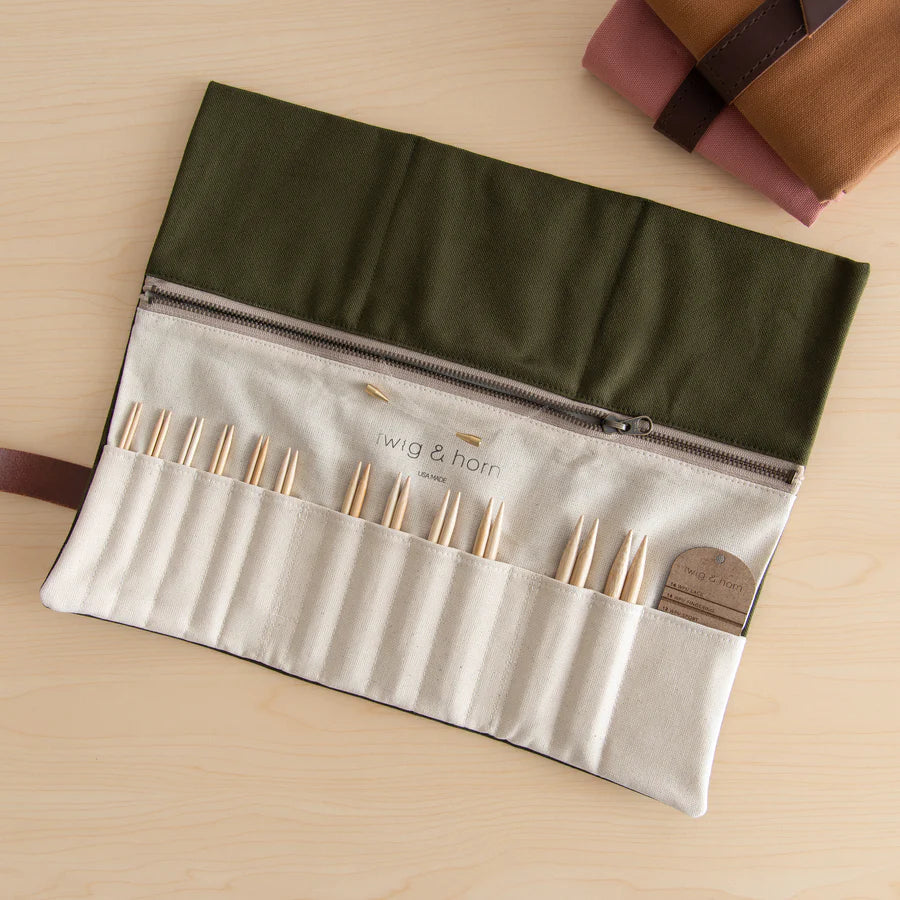 Twig and Horn Interchangeable Needle Case