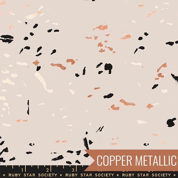 Sketchbook: Brushstrokes in Metallic Copper