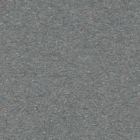 Speckled Jersey Knit - Grey