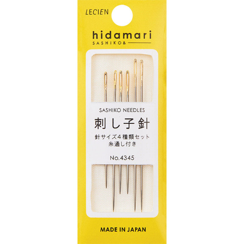 Hidamari Sashiko Needles - Assorted Sizes