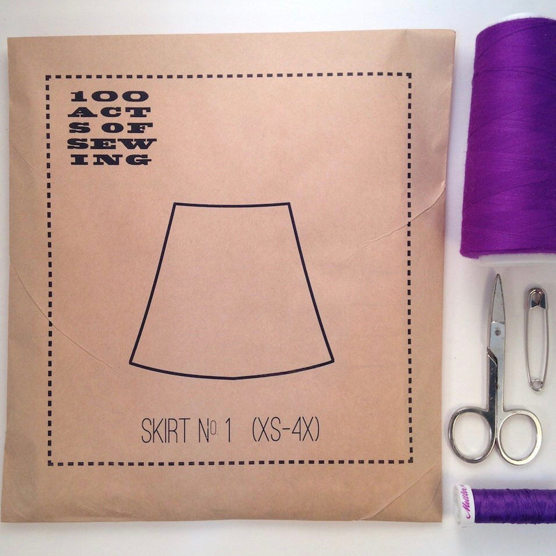 100 Acts of Sewing - Skirt No. 1