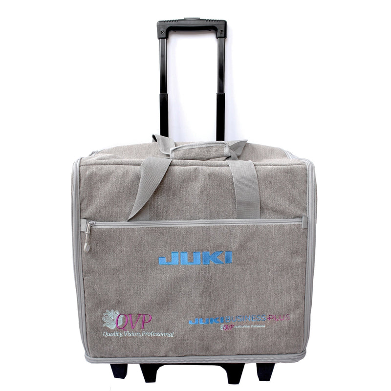 Juki QVP Travel Trolley Bag - Gray Chenille - Mid size
