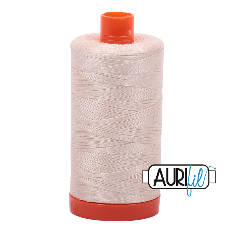 Aurifil Cotton Mako Thread 50wt 1300m