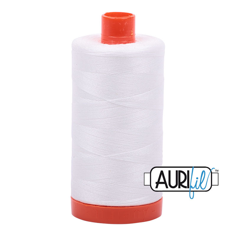 Aurifil Cotton Mako Thread 50wt 1300m