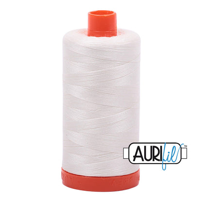 Aurifil Cotton Mako Thread 50wt 1300m