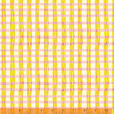 Lucky Rabbit: Painted Plaid in Pink
