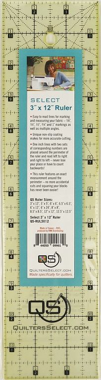 3"x12" Ruler