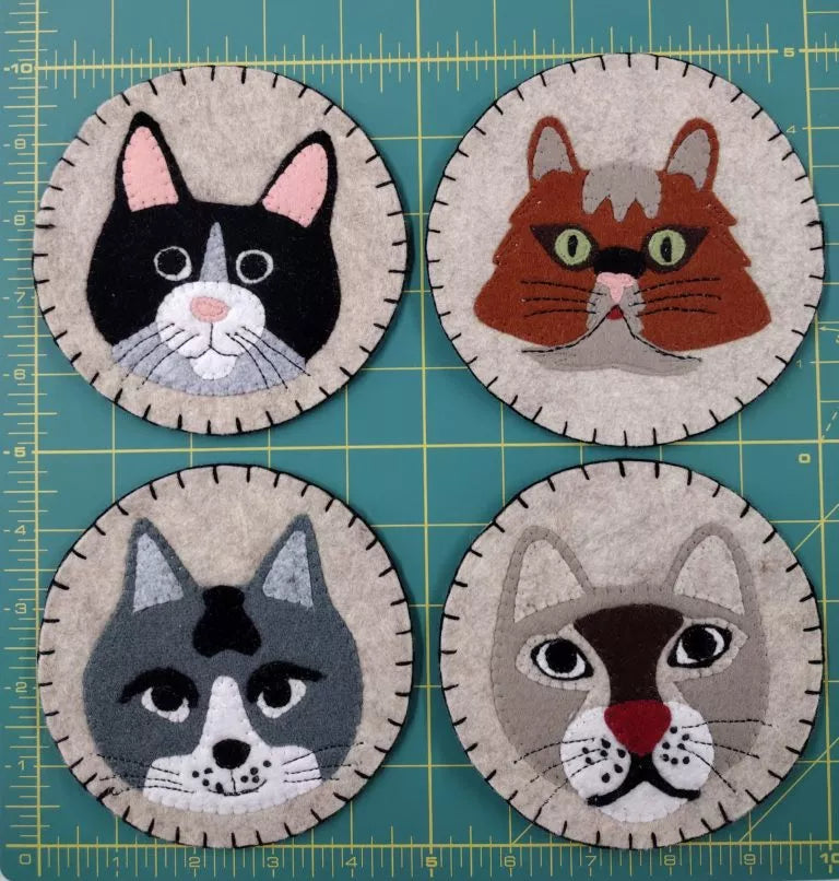 Cat Coasters Kit