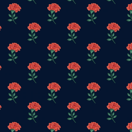 Vintage Garden: Marisol in Navy