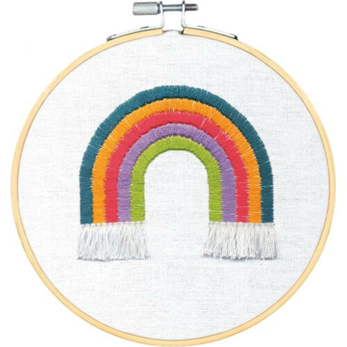 Rainbow Embroidery Kit