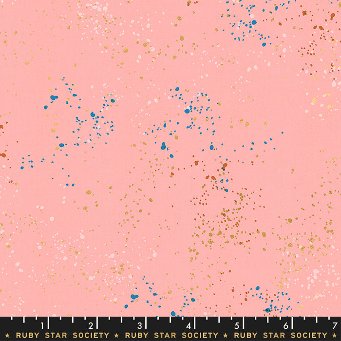 Speckled Metallic Candy Pink