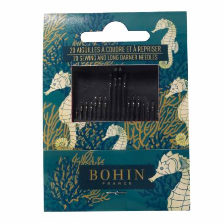 Bohin Assorted Needles Book - 20 pcs - Multiple Designs