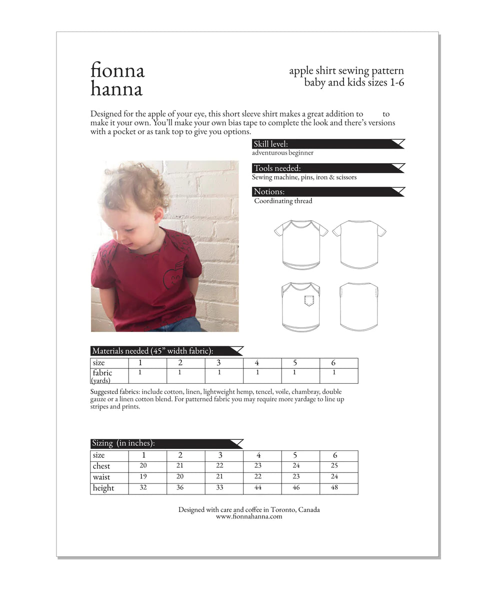 Apple Shirt - Fionna Hanna