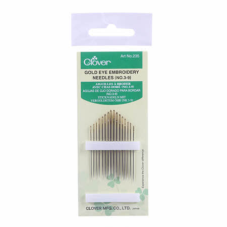 Gold Eye Embroidery Needles