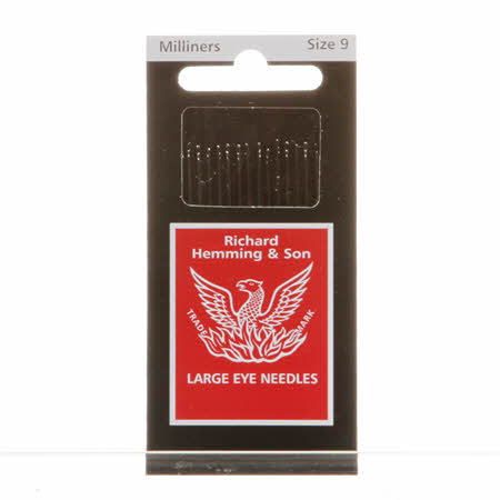 Milliners Needles Size 9