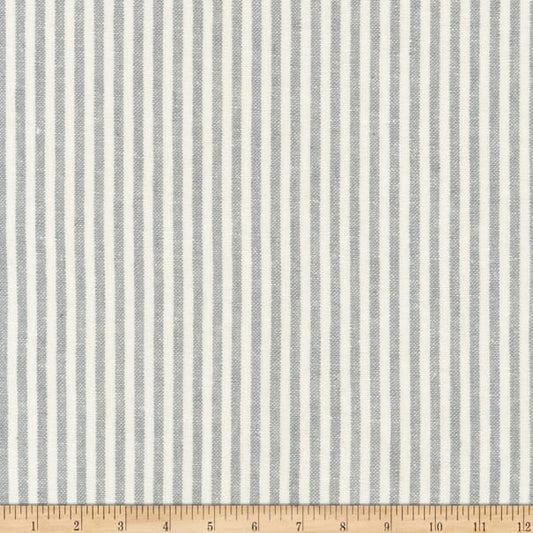 Essex Yarn Dyed Classic Wovens: Steel Stripe