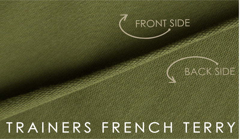 Trainers French Terry Fleece - Olive