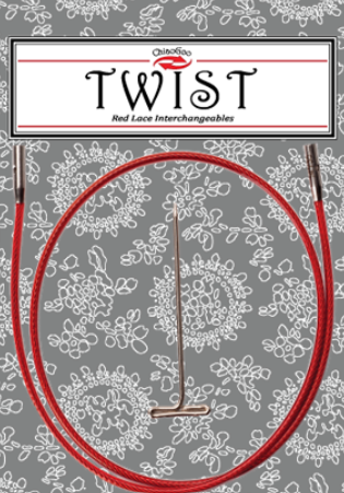 ChiaoGoo: Twist Red Cable Large