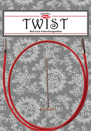 ChiaoGoo: Twist Red Cable Small