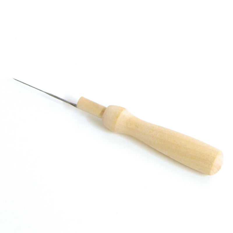Wooden Felting Needle Holder (with one needle)